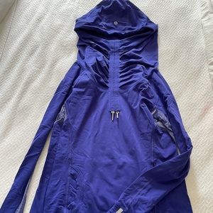 Lululemon Purple Sweatshirt with Back Pocket
